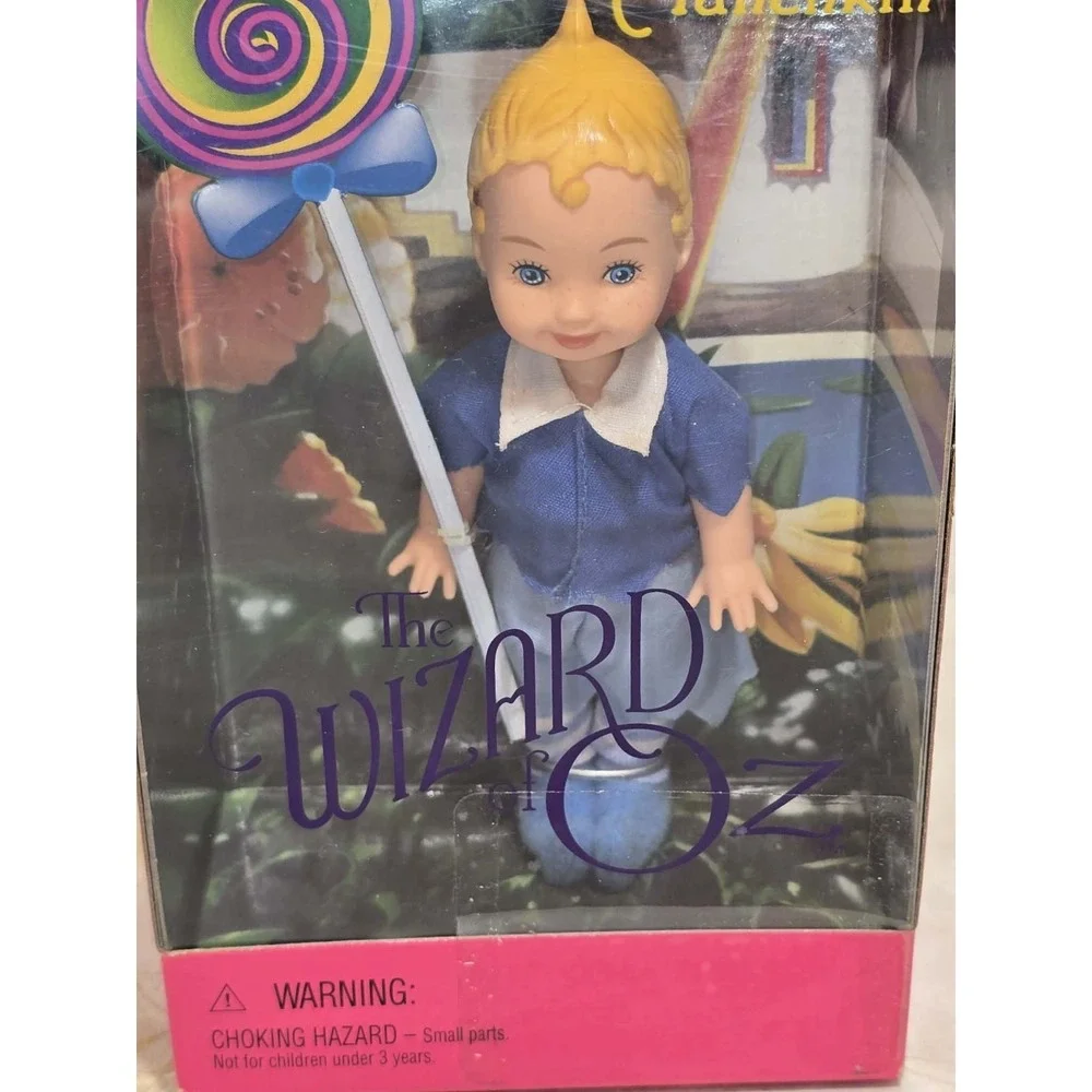 1999 Mattel Tommy Doll Lollipop Munchkin Wizard of Oz NRFB New in Box Vintage
